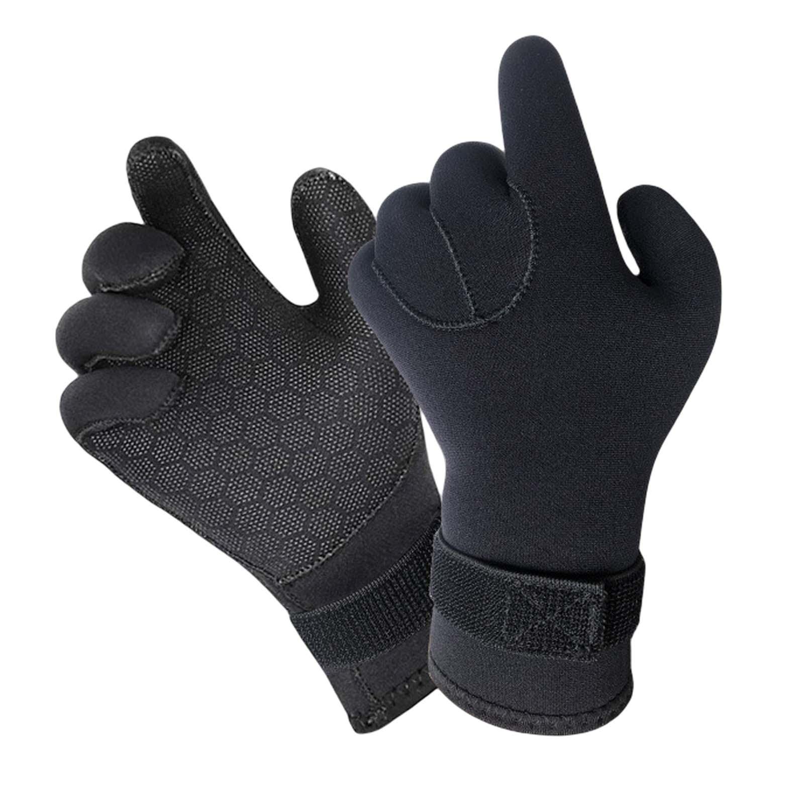Aquatic Sports Scuba - Guantes de Neopreno de Cinco Dedos